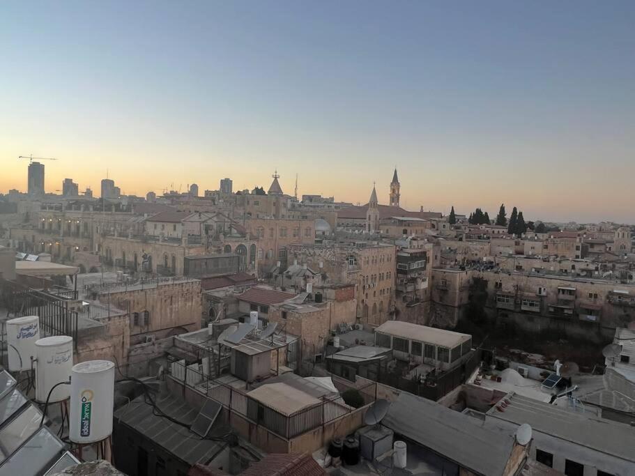 القدس Very Nice Apartment With View Of All The Old City المظهر الخارجي الصورة