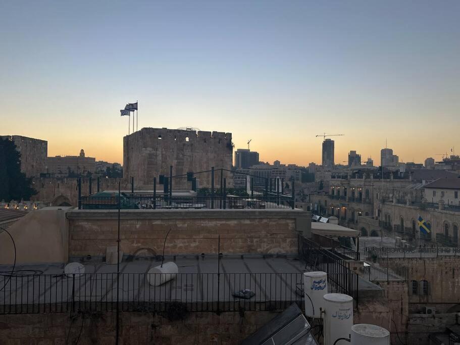 القدس Very Nice Apartment With View Of All The Old City المظهر الخارجي الصورة