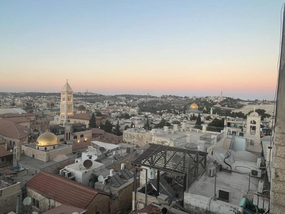 القدس Very Nice Apartment With View Of All The Old City المظهر الخارجي الصورة