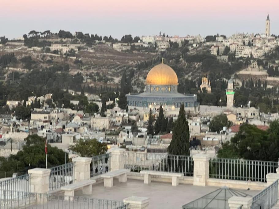 القدس Very Nice Apartment With View Of All The Old City المظهر الخارجي الصورة
